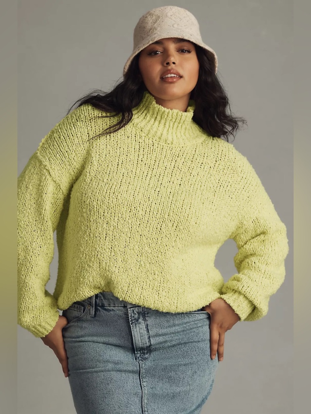 The Need-It Oversized Mock Neck Sweater - Picture 8 of 13
